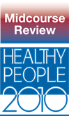 Midcourse Review Healthy People 2010 logo